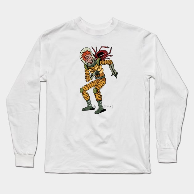 Tick Long Sleeve T-Shirt by VirsOddities